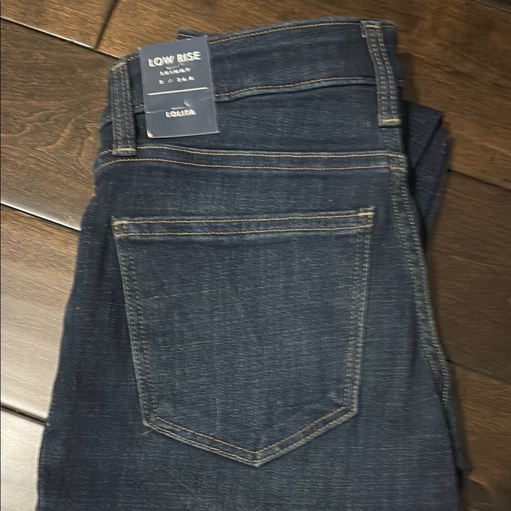 Lolita Low Rise Dark Wash Jeans